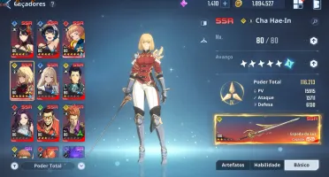 Conta solo leveling arise top 11 Servidor