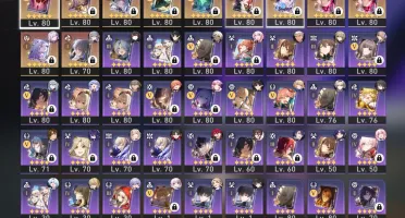 Conta meta hsr Blade,castorice,jingliu,Robin,rin tohsaka