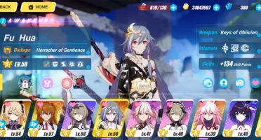 conta honkai impact com Asuka + lance of longinus(evangelion