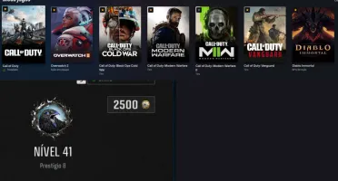 Conta Battle.net com vários CODs + Black Ops 6 Black Cell Ed