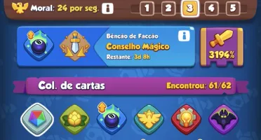 Conta rush royale