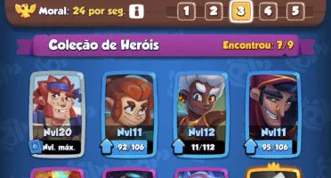 Conta rush royale