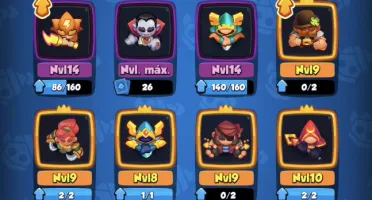 Conta rush royale
