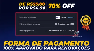 [Combo] Netflix + HBO Max Assinaturas Premium 30 Dias