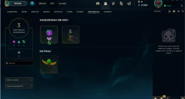 Conta LOL - Diamante IV, 59% de WR