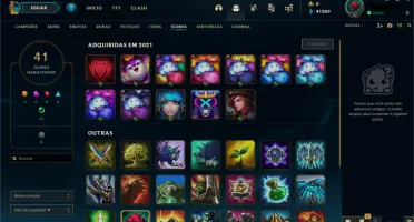 Conta LOL - Diamante IV, 59% de WR
