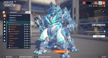 Conta Overwatch 2 - 2 Skins Míticas + 1215 Moedas.