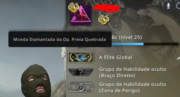 CS:GO | GLOBAL | MEDALHA OPERAÇAO PRESA QUEBRADA | PRIME