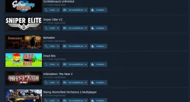 Combo - Steam+Origin+Uplay - 300 Jogos - Steam Level 101