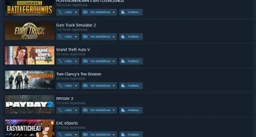 Combo - Steam+Origin+Uplay - 300 Jogos - Steam Level 101