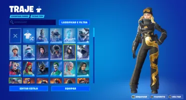 Acc Fortnite ( + de 170 skin ) + Epic ( 308 jogos )
