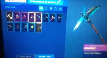Conta Fortnite temporada 3 e 5 completa.