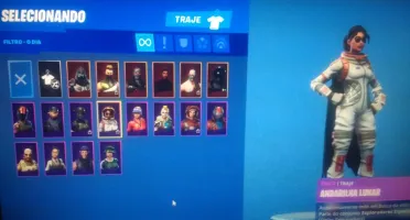 Conta Fortnite temporada 3 e 5 completa.