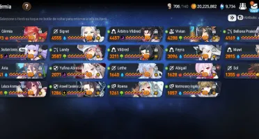 Epic seven - conta com ML e limitados
