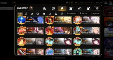 Epic seven - conta com ML e limitados