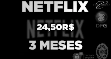 NETFLIX ULTRA HD 4 TELAS - 3 MESES