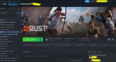 Conta Steam Rara Muita Dlc - Gta V legacy,ark.rust