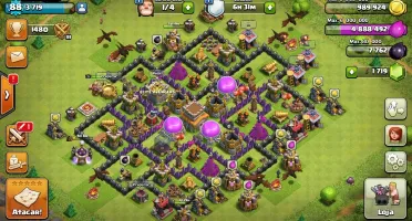 cv 8 clash of clans semi full