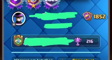 Conta Clash Royale 14500k trofeus
