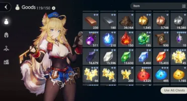 Conta BrownDust 2 62 Personagens + Collab Mushoku Tensei