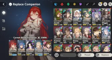 Conta BrownDust 2 62 Personagens + Collab Mushoku Tensei