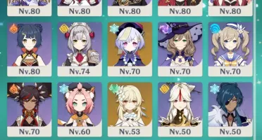 GENSHIN IMPACT CONTA KAZUHA + ALBEDO COM MAIS 3. AIR 56