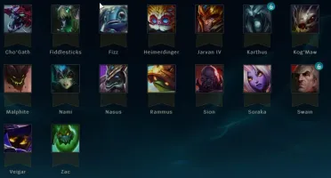Conta platina league of legends