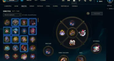 Conta lvl 406,todos os champs,+117 skins,ultimate sona udyr