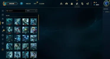 Conta lvl 406,todos os champs,+117 skins,ultimate sona udyr