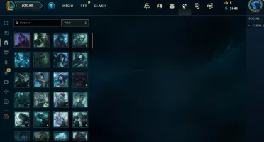 Conta lvl 406,todos os champs,+117 skins,ultimate sona udyr