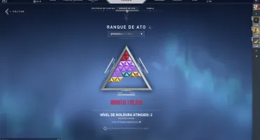 CONTA VALORANT EX IMORTAL, ASCENDENTE 1, 2200 EM SKINS
