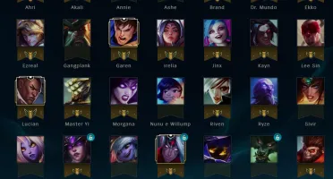 Conta Prata 4 - Bastante Skins