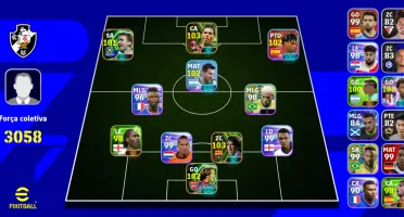 Vendo conta de efootball que não jogou mais