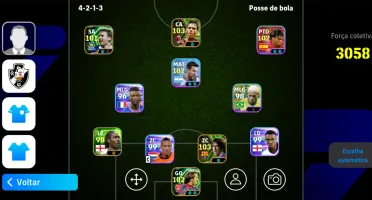 Vendo conta de efootball que não jogou mais