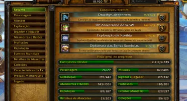 Conta World of warcraft shadowlands Gallywix