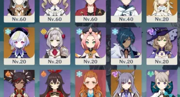 SELLING - Account AR 52 Genshin, With Wryothesley and SHOGUN