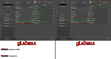 EK 109 - Gladera (opt-pvp) c/ addons, mounts, makers