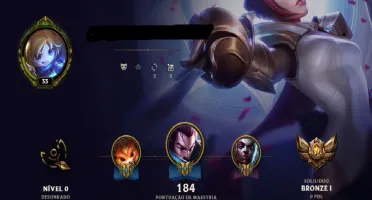 Conta League Of Legends , B1 , 52 Champs ,20 skins , LV 33