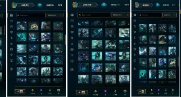 Conta com Warwick cinzento e Twitch Medieval (com cromas)