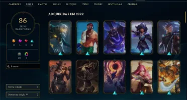 Conta Gold 4 LVL 127, conta desde 2014!