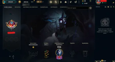 Conta League of Legends Full Acesso - 86 Champs e 31 Skins
