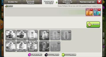 Clash of clans CV 12. (14k de gemas)