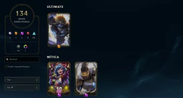 Conta League of Legends Full Acesso - 143 Champs e 134 Skins