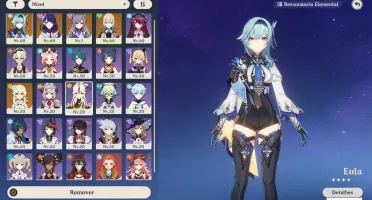 Eula + Raiden + Jean + Keqing + Xiangling C4 AR 40