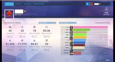 Conta Battle.net com Overwatch