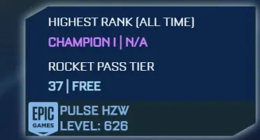 CONTA DE ROCKET LEAGUE (EPIC GAMES)