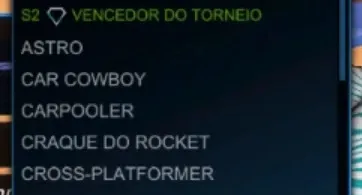 CONTA DE ROCKET LEAGUE (EPIC GAMES)