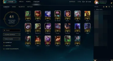 Conta League of Legends Platina IV
