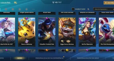 Conta wild Rift muito boa