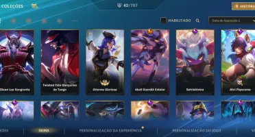 Conta wild Rift muito boa